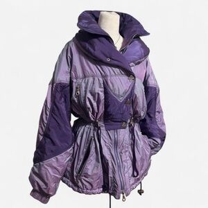 Vintage 80’s Kaelin Ski Jacket in Iridescent Purple